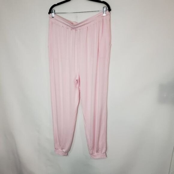 Honeydew Pink Sweatpants with Rainbow Patch Size Large - Picture 7 of 7